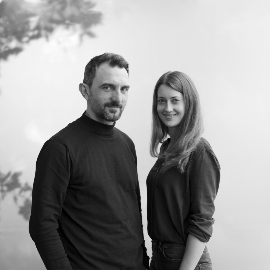 Die Designer der Dessert Lights Sarah Frister und Paul Streicher